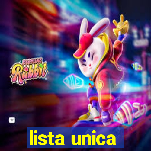 lista unica